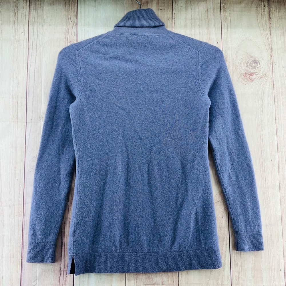 Pendleton 100% Cashmere Turtleneck Sweater Lavender Lila Women's XS Quit Luxury